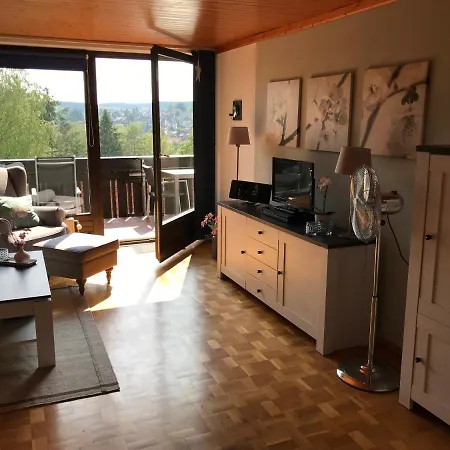 شقة Weitblick Am Kurpark *